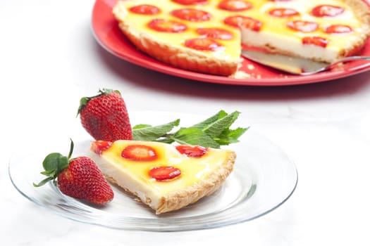 strawberry cake