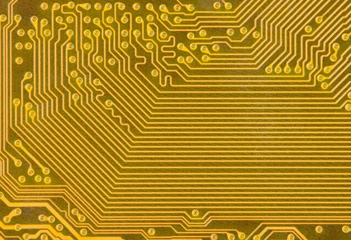 Industrial texture of a electronic plate with paths