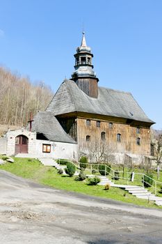 wooden church, Nowa Bystrzyca, Poland