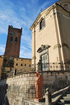 Picture taken in the historycal centre of San Miniato, Pisa, in Italy