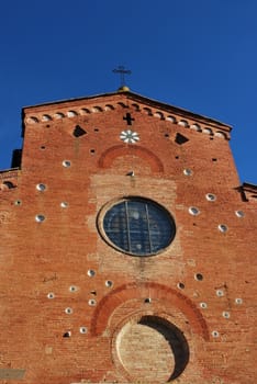 A religious monument in San Miniato, Pisa, Italy