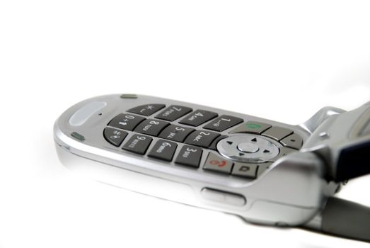 stock pictures of the components for a typical cell phone