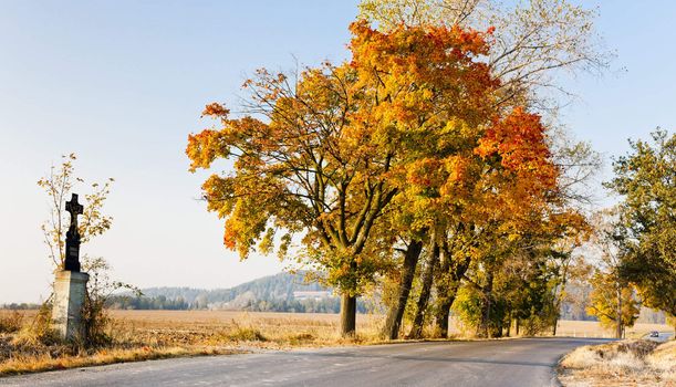 autumnal countryside, Czech Republic