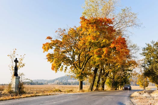 autumnal countryside, Czech Republic