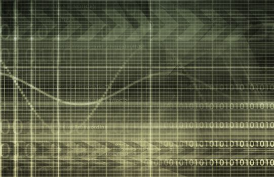 Digital Background Internet Concept as a Art