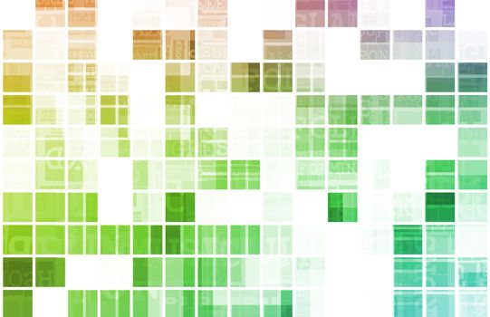 A Clean Medical Science Engineering Art Abstract