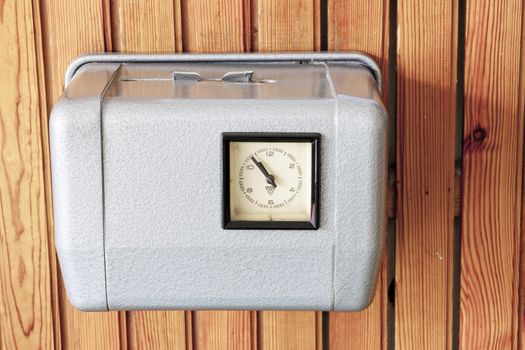 time clock on the wall