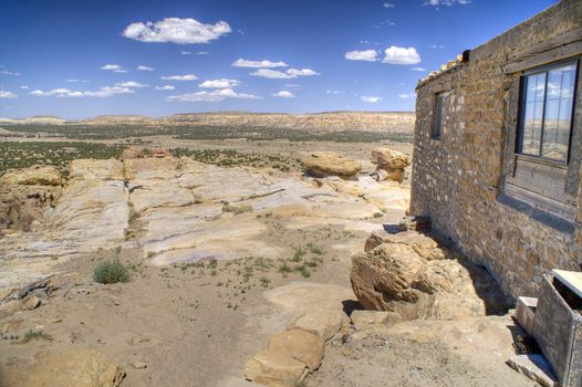 Picture of Acoma Sky City in New Mexico.