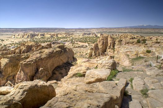 Picture of Acoma Sky City in New Mexico.