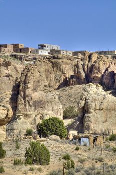 Picture of Acoma Sky City in New Mexico.