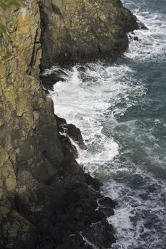 Landscape of Giant's Causeway Northern Ireland