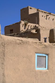Ancient City of Taos, New Mexico USA.