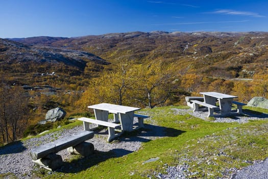 mountain range near Urdvassheii Peak, Norway