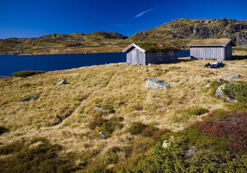 mountain range near Urdvassheii Peak, Norway