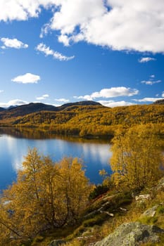 landscape of Southern Vestlandet, Norway