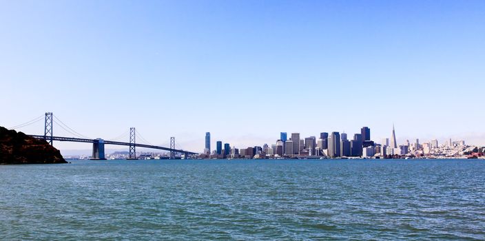 The San Francisco skylines in California USA 