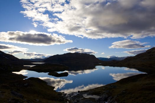 landscape of Southern Vestlandet, Norway