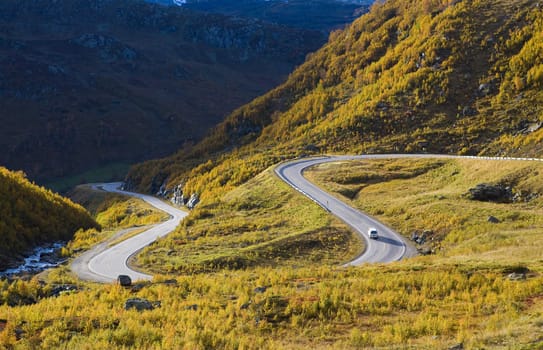 landscape of Southern Vestlandet, Norway