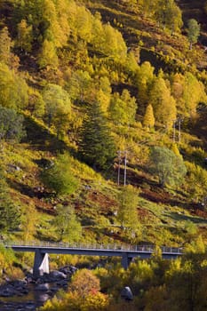 landscape of Southern Vestlandet, Norway