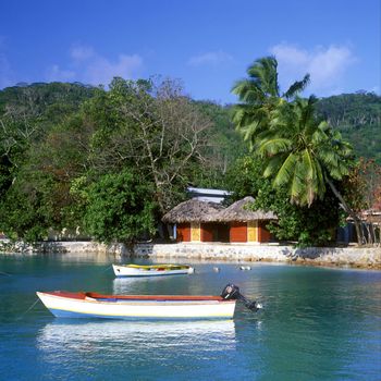 port, La Digue, Seychelles