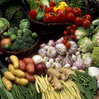 vegetables still life