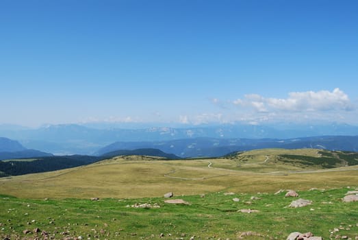 Italian Alpen landscape during summer