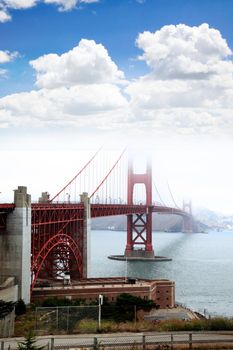 Golden Gate Bridge in San Francisco USA