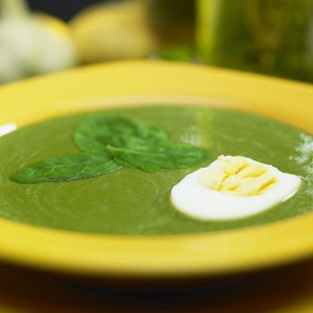 cream spinach soup