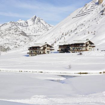 Tignes-le-Lac, Alps Mountains, Savoie, France