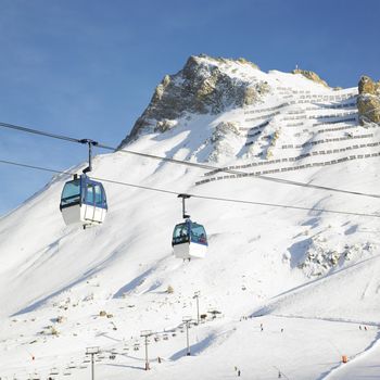 Tignes-le-Lac, Alps Mountains, Savoie, France