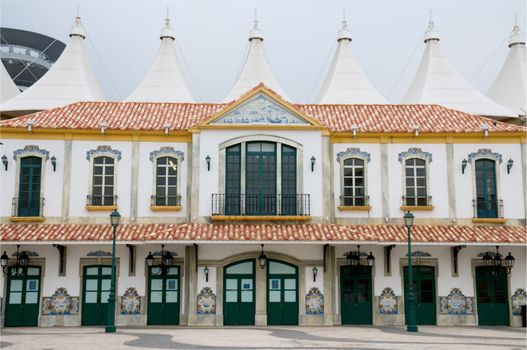 An european antique house in Macau downtown