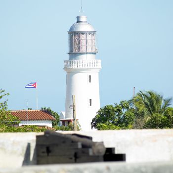 lighthouse, San Pedro de la Roca Castle, Santiago de Cuba Province, Cuba