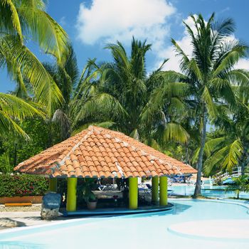 hotel''s swimming pool, Varadero, Cuba