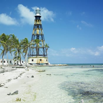 lighthouse, Cayo Jutias, Pinar del Rio Province, Cuba