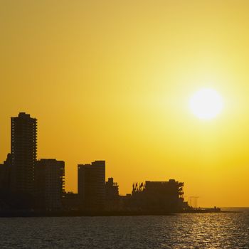 sunset in Havana, Cuba