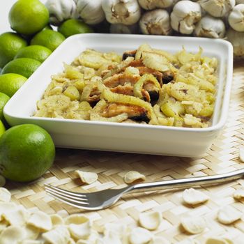 salmon with fennel and pasta orecchiette