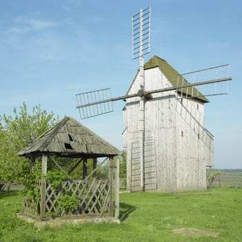 windmill, Stary Poddvorov, Czech Republic