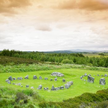 stone circles, Beaghmore, County Tyrone, Northern Ireland