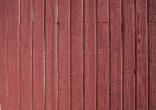 Wodden wall with red texture.