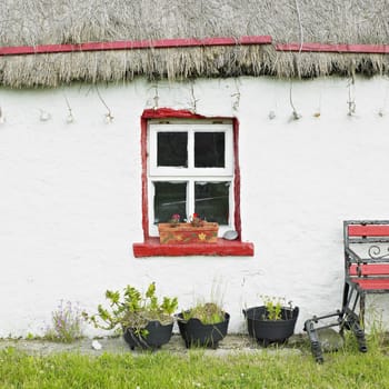 cottage, Malin Head, County Donegal, Ireland