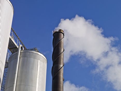 Smoking chimney