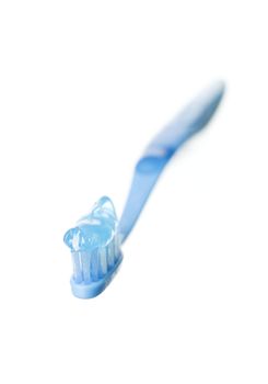 Blue toothbrush