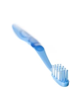 Blue toothbrush