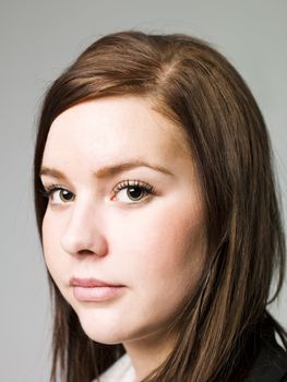 Portrait of a young woman