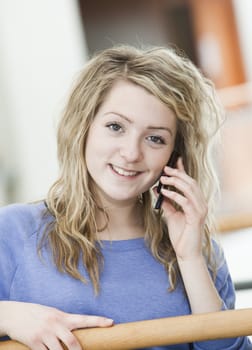 Girl on the phone