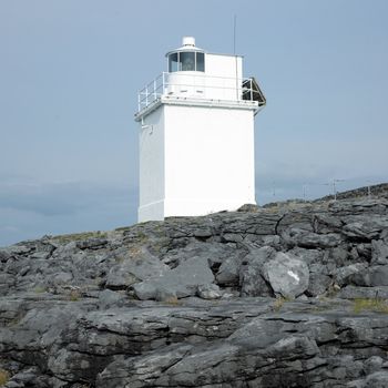 lighthouse, Black Head, County Clare, Ireland