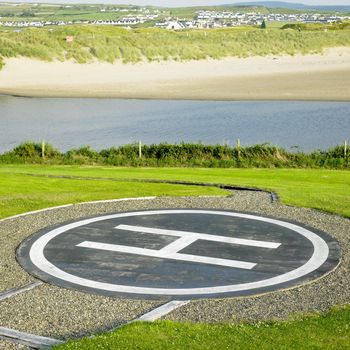 helipad, County Clare, Ireland