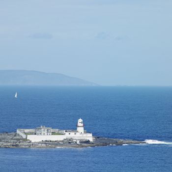 lighthouse, Valencia Island, County Kerry, Ireland