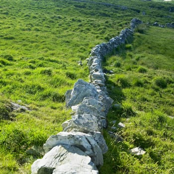 stone wall, Sheep''s Head Peninsula, County Cork, Ireland