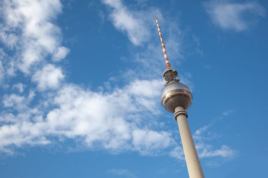 A photography of the tv tower in Berlin Germany